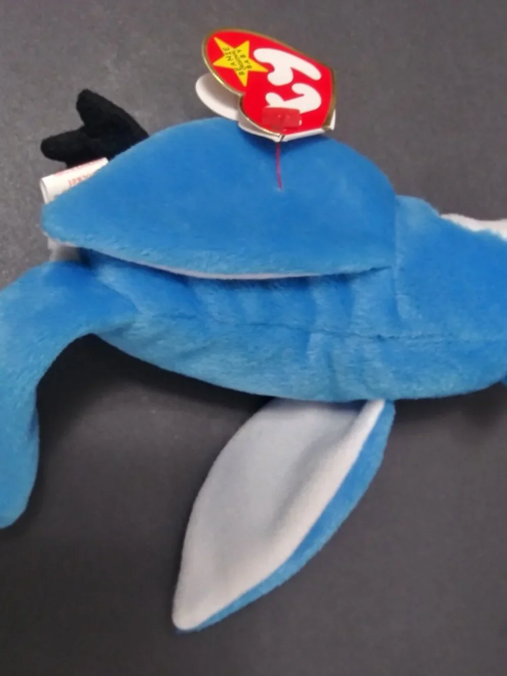 NM OG Collectable TY Beanie Baby Rocket 1997/1998 Tag ERROR RETIRED Display Case